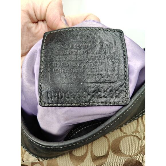 Tan Vintage Y2K Coach Crossbody Shoulder Bag - Picture 7 of 11